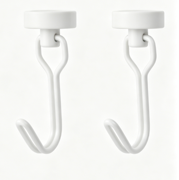Self-drilling strong magnetic hook