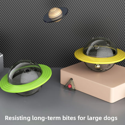 Self-entertaining and boring dog toys that leak food