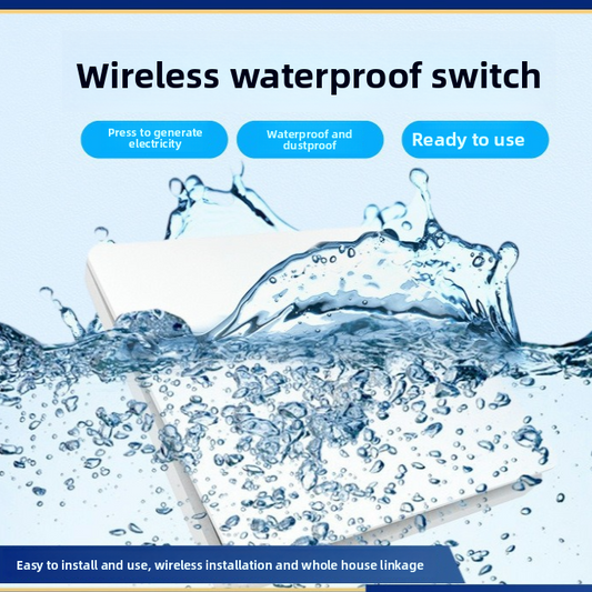 Self-Generating Wireless Remote Control Switch
