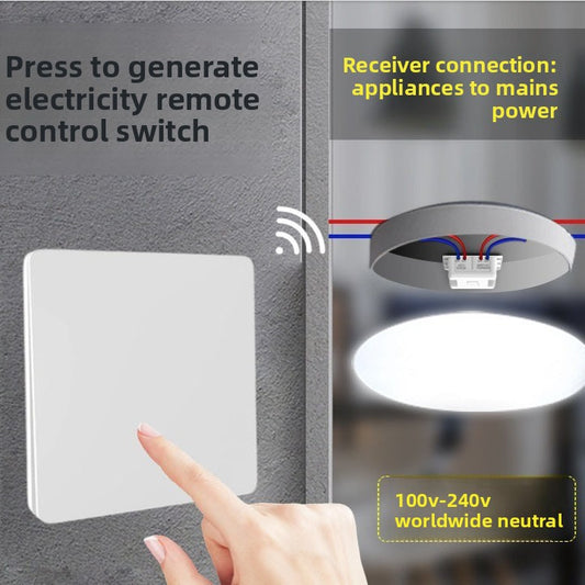 Self-Generating Wireless Remote Control Switch