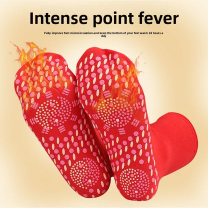 Self-heating socks
