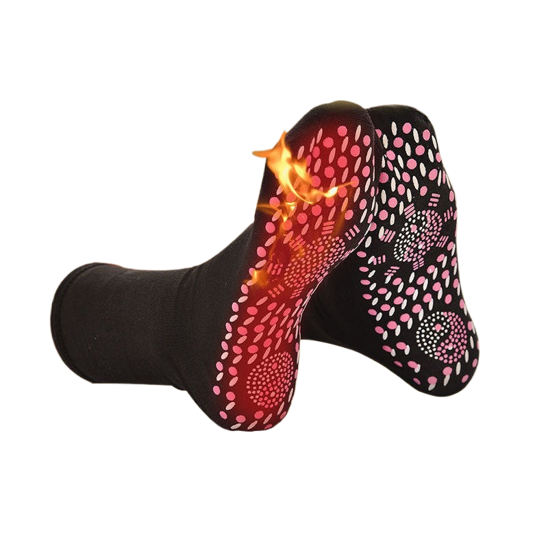 Self-heating socks