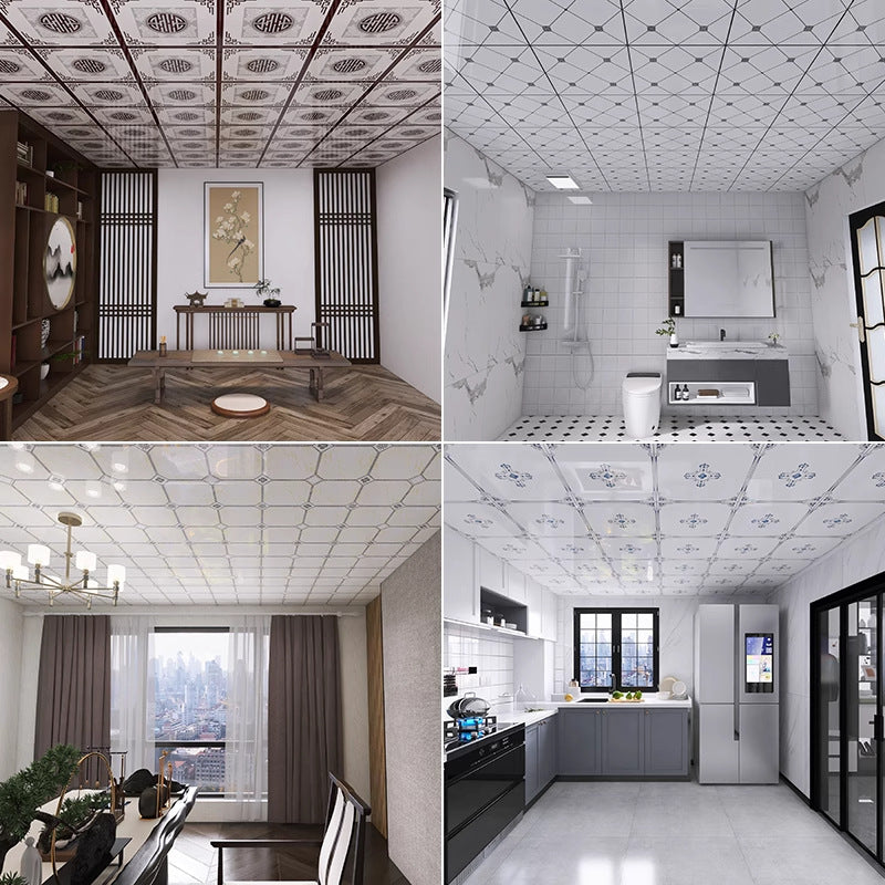 Self-installed ceiling stickers
