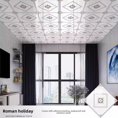 Self-installed ceiling stickers