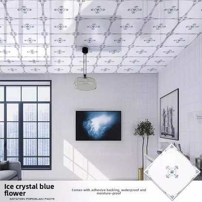 Self-installed ceiling stickers