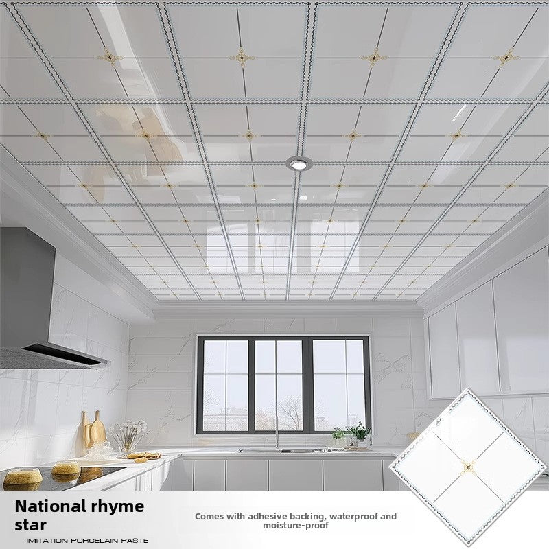 Self-installed ceiling stickers