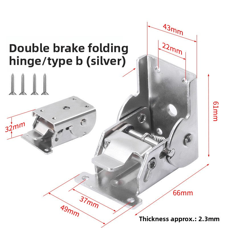 Self-Locking Folding Hinge