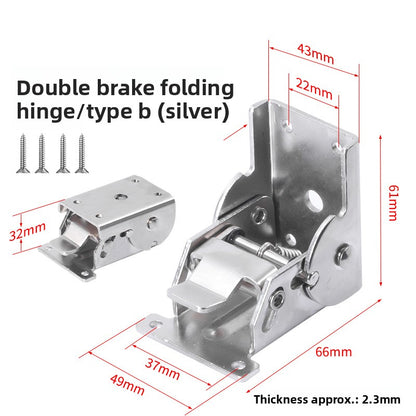 Self-Locking Folding Hinge