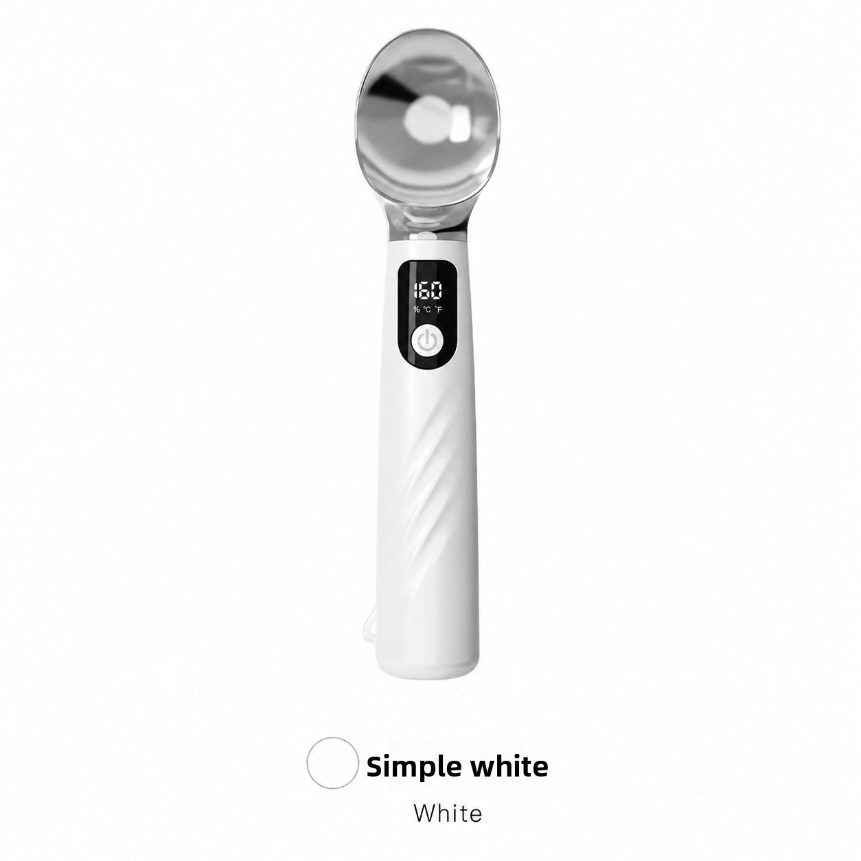 Self-melting ice cream scoop