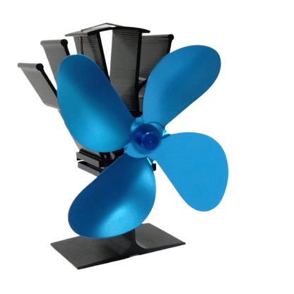 Self-starting heat-circulating fan