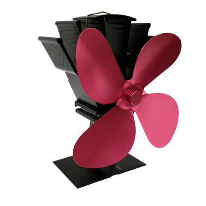 Self-starting heat-circulating fan