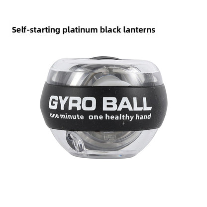 Self-starting wrist strength ball fitness gyroscope