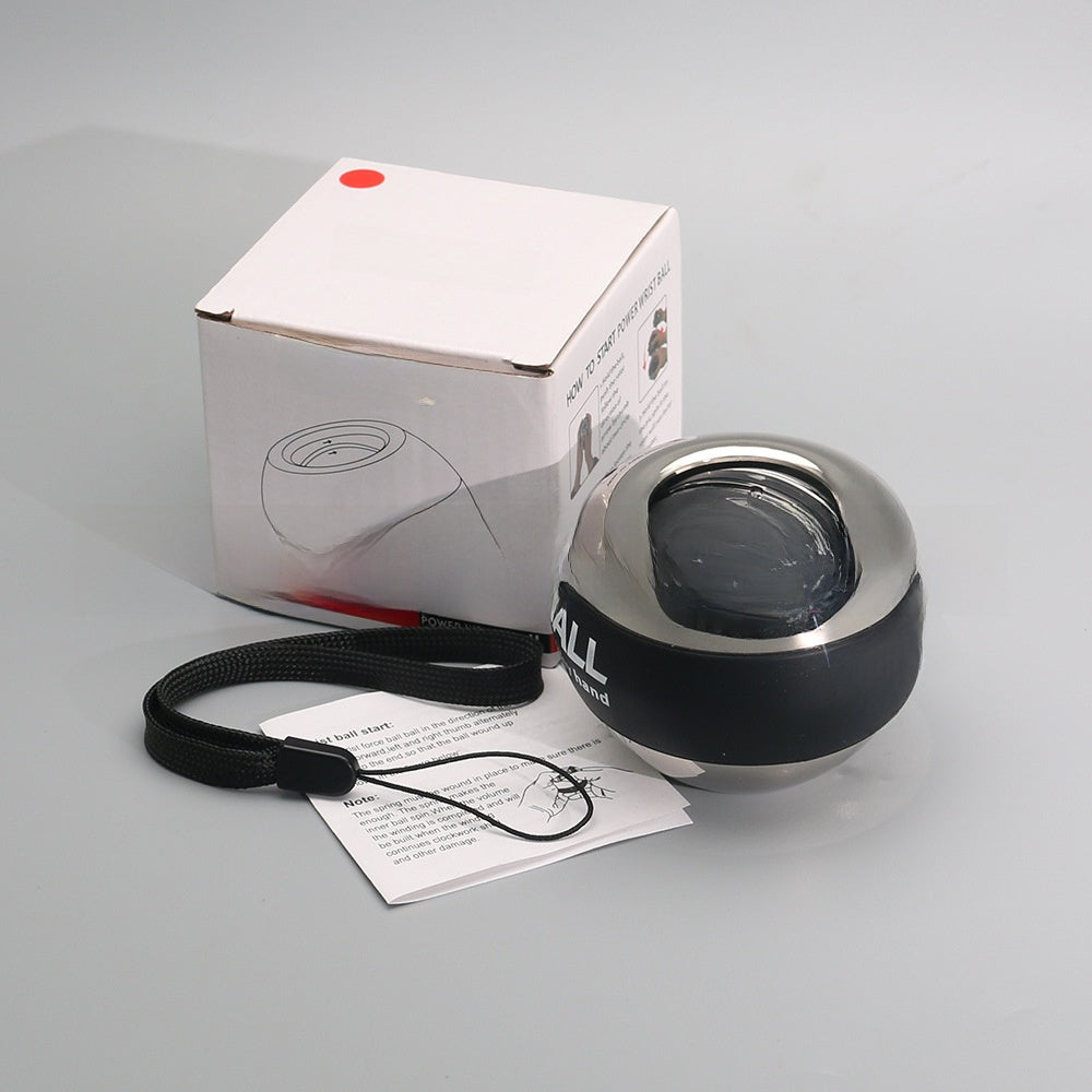 Self-starting wrist strength ball fitness gyroscope