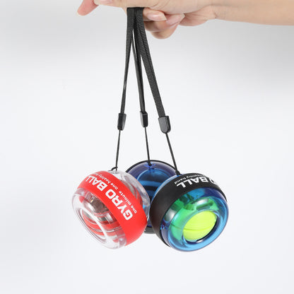 Self-starting wrist strength ball fitness gyroscope