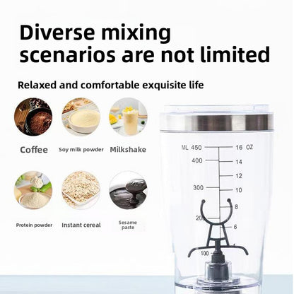 self-stirring mug
