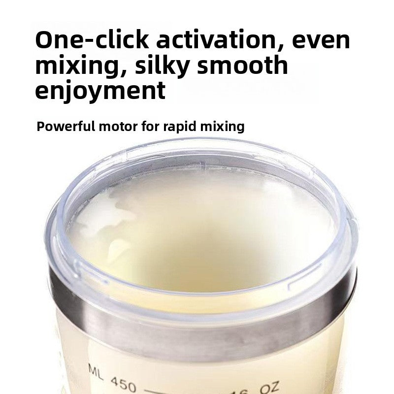 self-stirring mug