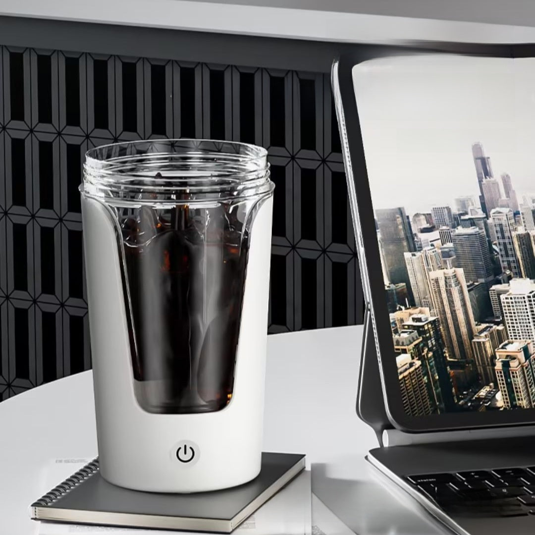 self-stirring mug