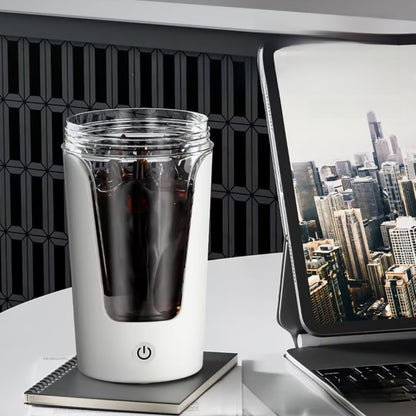 self-stirring mug