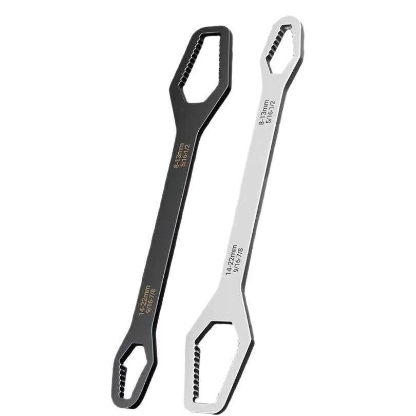 Self-Tightening Universal Wrench Dual Head Tool