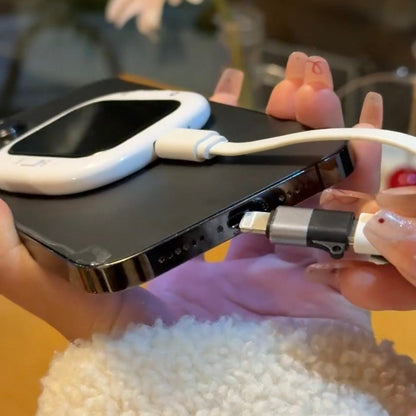 Self-timer with screen