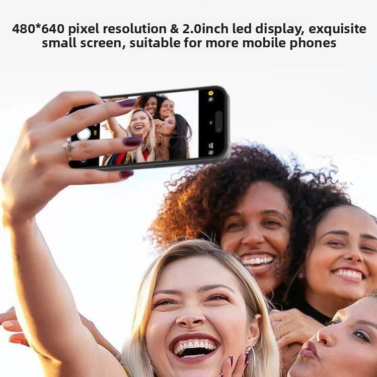 Self-timer with screen