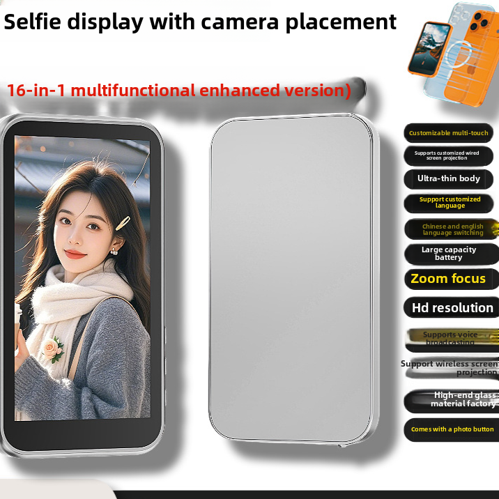 Selfie Split-Screen Device