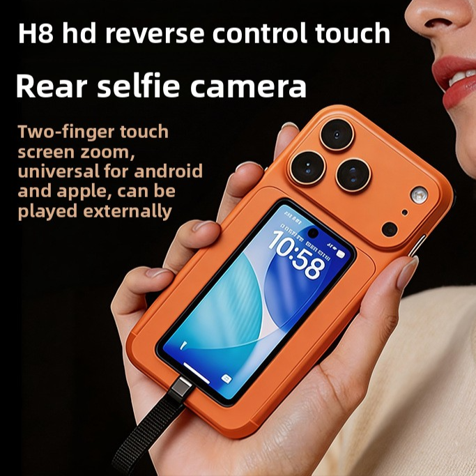 Selfie Split-Screen Device