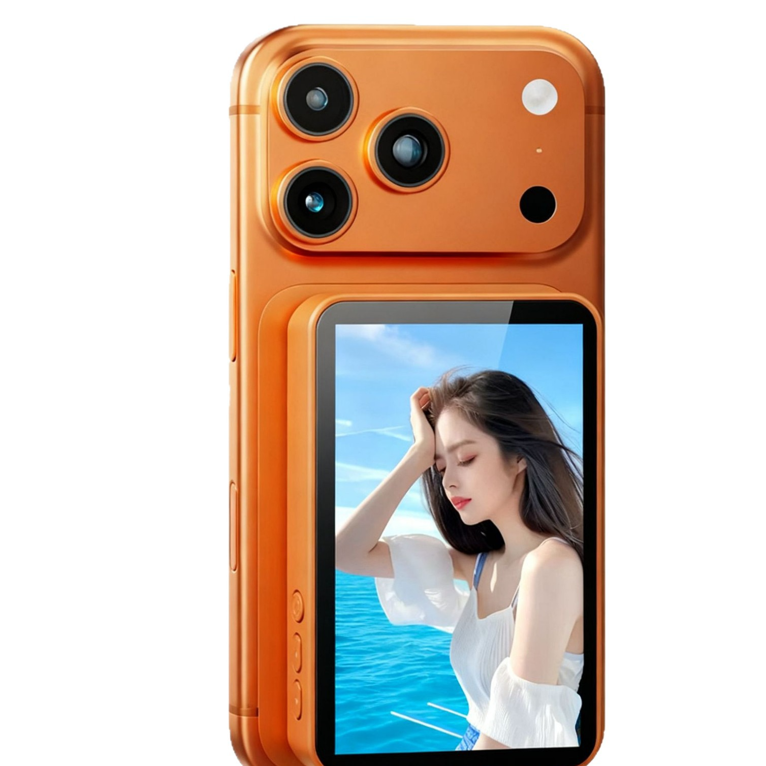 Selfie Split-Screen Device