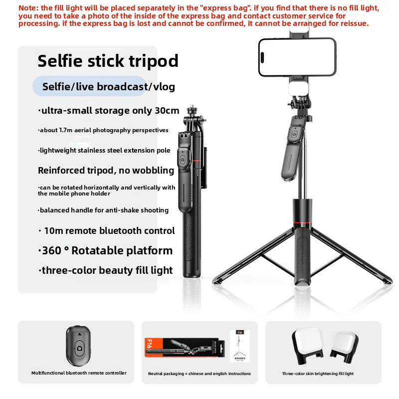 Selfie Stick Tripod Phone Mount