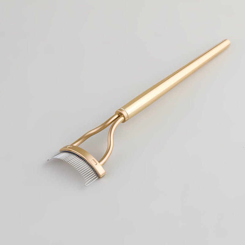 Semi-Arc Stainless Steel Eyelash Comb