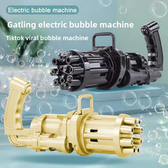 Gatling bubble machine black