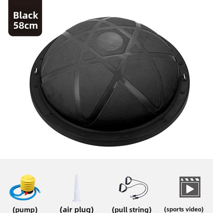 Semi-Circular Balance Ball for Fitness and Yoga