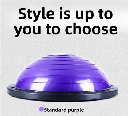 Semi-Circular Balance Ball for Fitness and Yoga