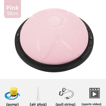 Semi-Circular Balance Ball for Fitness and Yoga