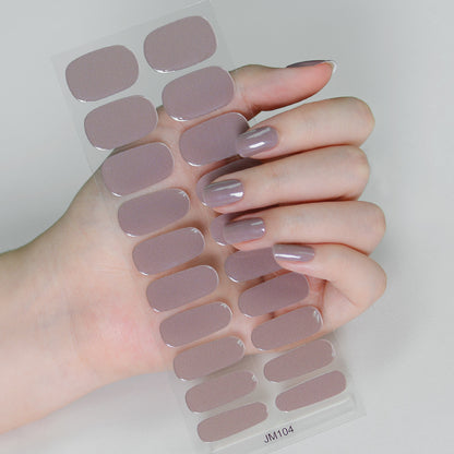 Semi-Cured UV Gel Nail Stickers