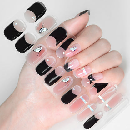Semi-Cured UV Gel Nail Stickers