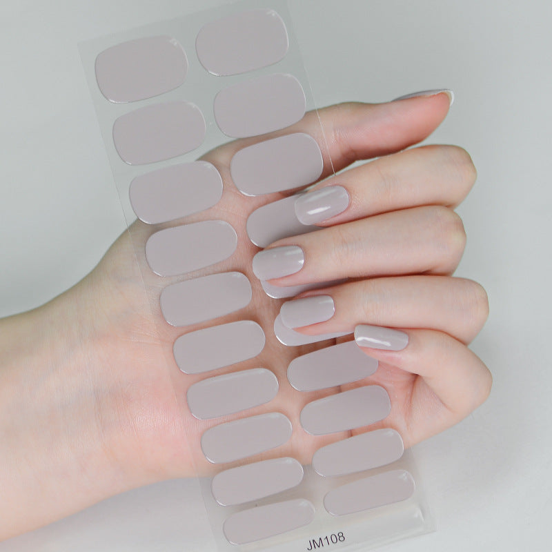 Semi-Cured UV Gel Nail Stickers