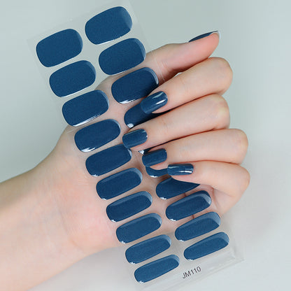 Semi-Cured UV Gel Nail Stickers