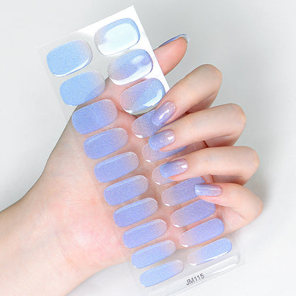 Semi-Cured UV Gel Nail Stickers
