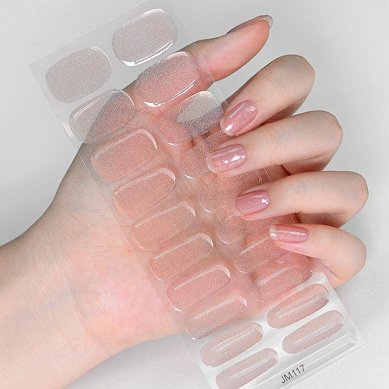 Semi-Cured UV Gel Nail Stickers