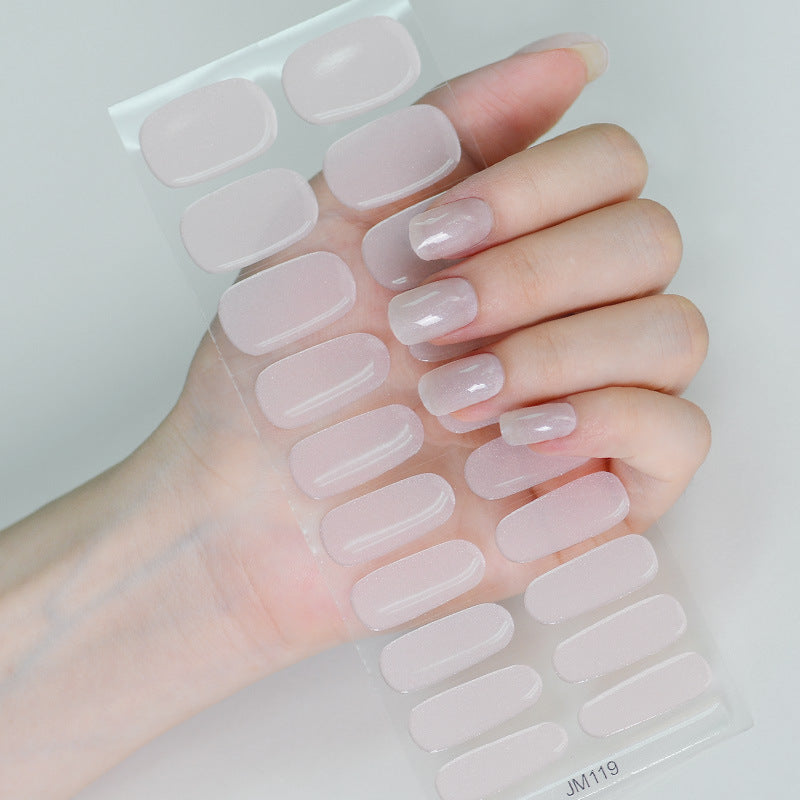 Semi-Cured UV Gel Nail Stickers