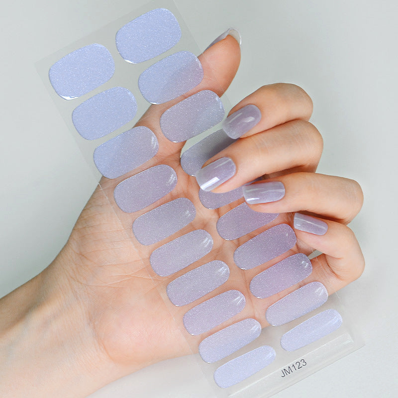 Semi-Cured UV Gel Nail Stickers