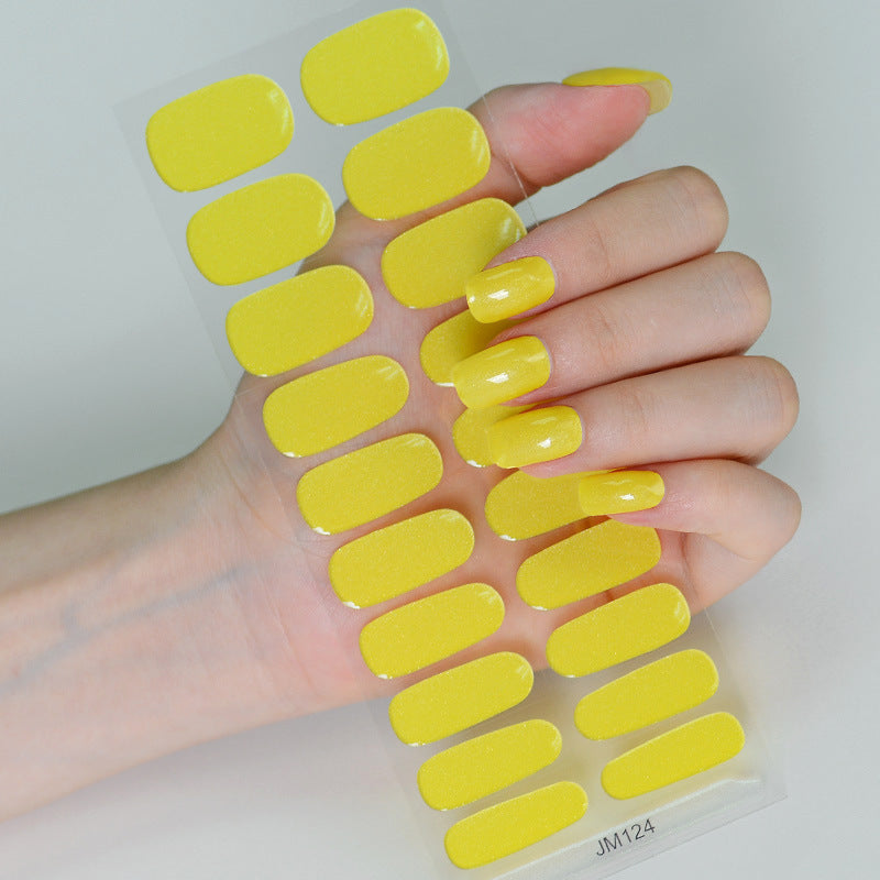 Semi-Cured UV Gel Nail Stickers