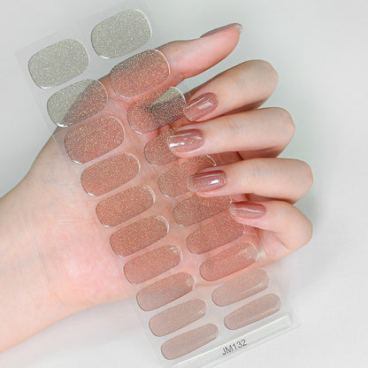 Semi-Cured UV Gel Nail Stickers