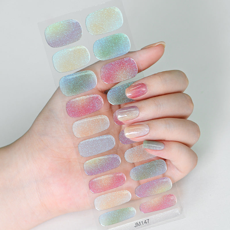 Semi-Cured UV Gel Nail Stickers
