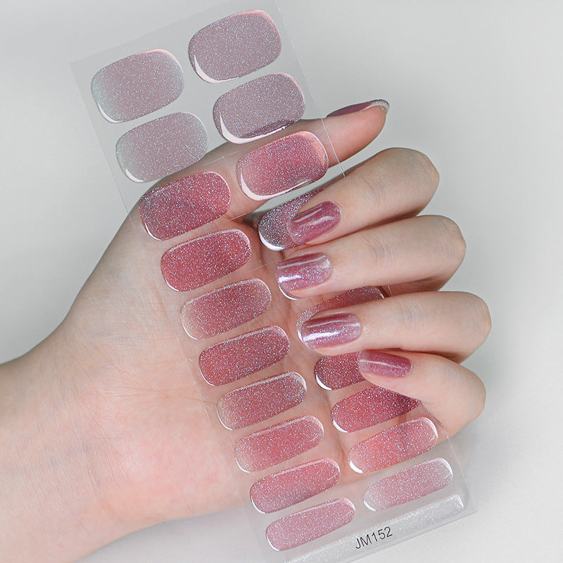 Semi-Cured UV Gel Nail Stickers