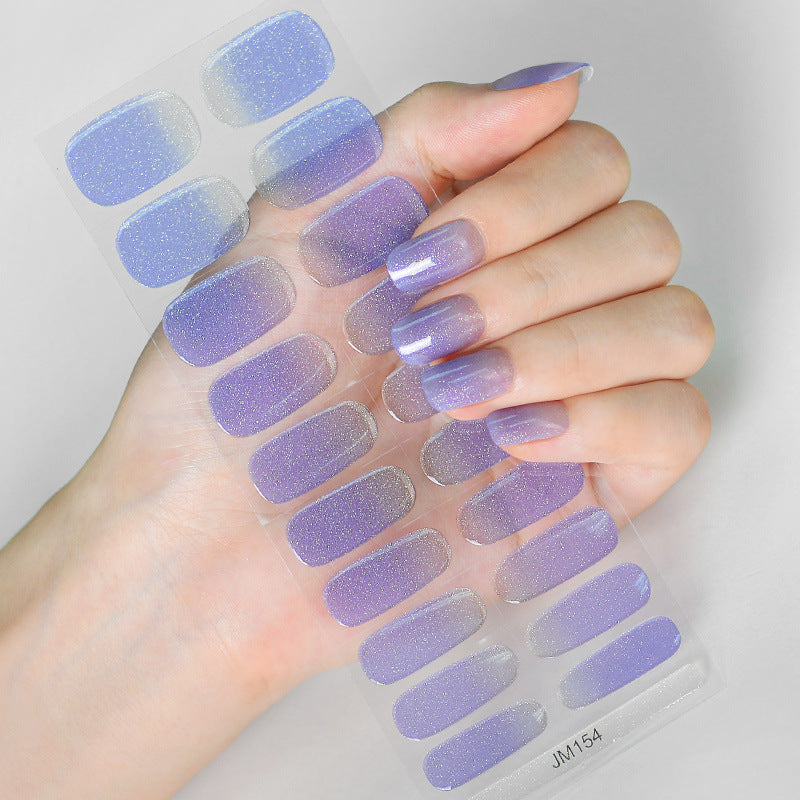Semi-Cured UV Gel Nail Stickers