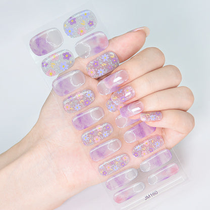 Semi-Cured UV Gel Nail Stickers