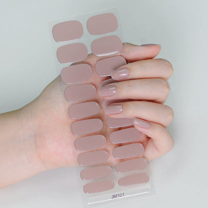 Semi-Cured UV Gel Nail Stickers