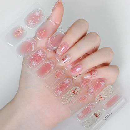 Semi-Cured UV Gel Nail Stickers